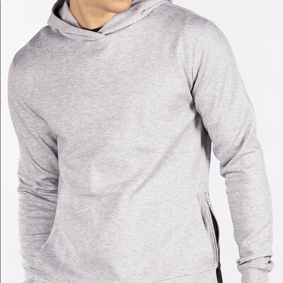 Side-Zip pullover hoodie - Picture 4 of 4